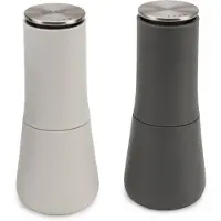 Joseph Joseph Milltop zout- en pepermolen 2-delig Grijs-wit