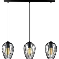 Eglo Newtown Hanglamp - E27 - 70 cm - Zwart