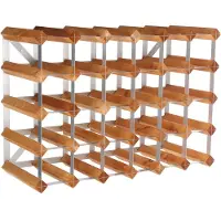 Traditional Wine Rack Co. Co. - Wijnrek 30 flessen light oak