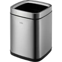 EKO Laguna afvalbak (9 liter, mat RVS)