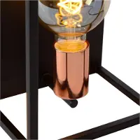 Lucide ARTHUR - Wandlamp - 1xE27 - Zwart