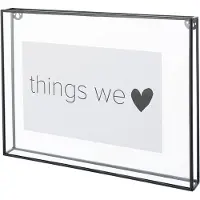 Vtwonen - Basic - Fotolijst - Zwart - Metaal - 34x25x3,5cm