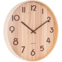 Karlsson Klok Pure Large Light Basswood 60 cm
