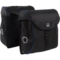 Willex Dubbele Bagagetas 300 Zwart/Blauw