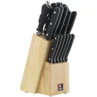 Amefa - Cucina Messenset - Inclusief Messenblok - 15 Delig - In Cadeauverpakking