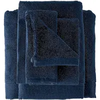 Van Morgen Sporthanddoeken Soundless Echo Soundless Echo - Donkerblauw - 70x40cm