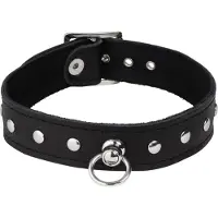 Rimba - Halsband 2.5 cm breed versierd studs