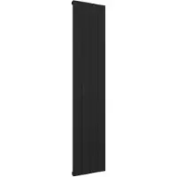 Eastbrook Rosano verticale aluminium radiator 37,5x180cm mat zwart 1264Watt