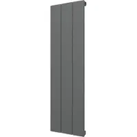 Eastbrook Rosano verticale aluminium radiator 28x60cm mat antraciet 316 Watt