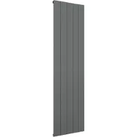 Eastbrook Rosano verticale aluminium radiator 180x47cm Antraciet 1580 watt