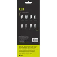 EKO 24x Afvalzak Met Trekband Wit 40–60 Liter Type F 12 Zakken