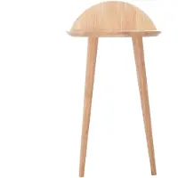 Furniteam Bijzettafel Inis | hout naturel 40x27.5x69.5x27.5 cm bijzettafels | NADUVI