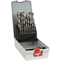 Bosch Accesorios Metaalborenset Hss-g Met Koffer 1/0-13/0 Mm 25 Stukken