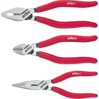 Wiha Tangenset | | 3 stuks (Combinatietang, Punttang, Zijkniptang)