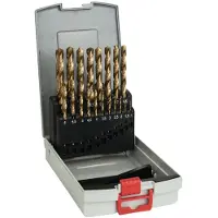 Bosch 19-delige ProBox metaalborenset HSS-TiN (titanium-coating) - 2608587015