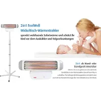 Reer 2in1 FeelWell straalkachel Geschikt voor badkamer