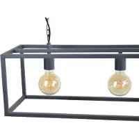 Urban Interiors Hanglamp Frame 4-lichts zwart