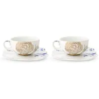 Pip studio Koffiekop Royal White 225 ml (Set van 2)