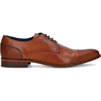 Manfield Cognac veterschoenen | Maat 41