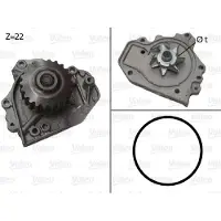 Valeo 506680 Waterpomp