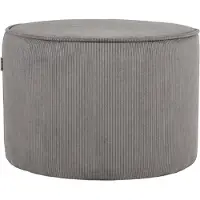 Label51 - Poefs Tibo - Donkergrijs - 55x55x40cm