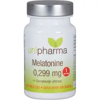 Unipharma Melatonine Puur 0,299mg 500 Tabletten