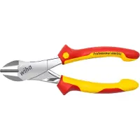 Wiha Z16318006SB Krachtzijkniptang Professional electric met DynamicJoint met in- en uitschakelbare openingsveer 180 mm, 7" - 41319