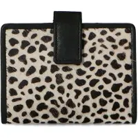 Manfield Portemonnee met leopard print | Maat Onesize