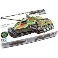 Tamiya Modelbouwpakket Militaire voertuigen - 35203 German SdKfz.173 Jagdpanther Late Vers. w/1 Figure Plastic - 1:35 - Modelbouw