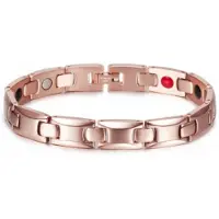 Mendes Magnetische Energie armband Edelstaal Rose