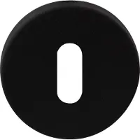 GPF bouwbeslag GPF Sleutelrozet rond 50x8mm zwart
