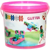Clics - cb180 - baril - 8 en 1 - glitter - 175 pièces