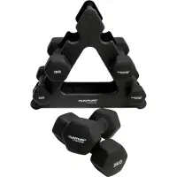 Tunturi Neopreen Dumbbellset 1 + 2 + 3 kg