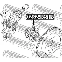 FEBEST 0282-R51R Wiellagerset