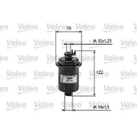 Valeo 587211 Brandstoffilter