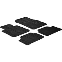 GledRing Rubbermatten BMW 1 serie F20 2011- (T profiel 4-delig + montageclips) voor o.a. BMW