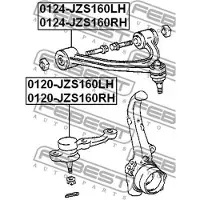 FEBEST Fuseekogel 0120-JZS160LH