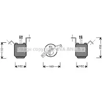 PRASCO BWD225 Airco droger