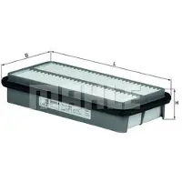 MAHLE ORIGINAL LX 834 Luchtfilter