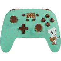 PowerA Gamecontroller - Animal Crossing - KK Slider - Draadloos - Groen - Trilling