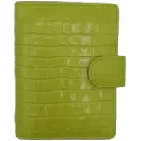 Succes agenda omslag mini leer sparkle lime