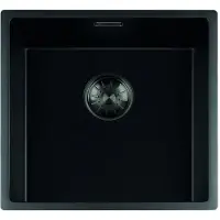 Lorreine Black Quartz Series 400x400mmPlug Zwart