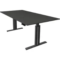 Kerkmann - Bureau Move-3 elegant antraciet 200x100cm elektrisch verstelbaar