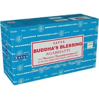Satya Nag Champa Wierook-Satya-Buddha's Blessing-Box-12 pakjes á 15 stokjes