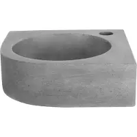 Differnz Fontein Cleo Hoekfontein 30x30x10 cm Beton Grijs