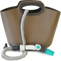 G.F. Garden Aquapop Tuinslang Met Slanghouder Grijs 30 M