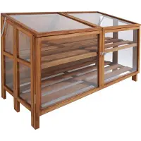 Esschert Design Kweekkas Design Hardhout Breed