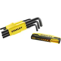 Stanley Stiftsleutelset 9Dlg Hex Grip