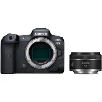 Canon EOS R5 systeemcamera Zwart + RF 50mm f/1.8 STM