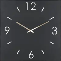 Spinder Design TIME 60 x 60 Klok - Zwart
